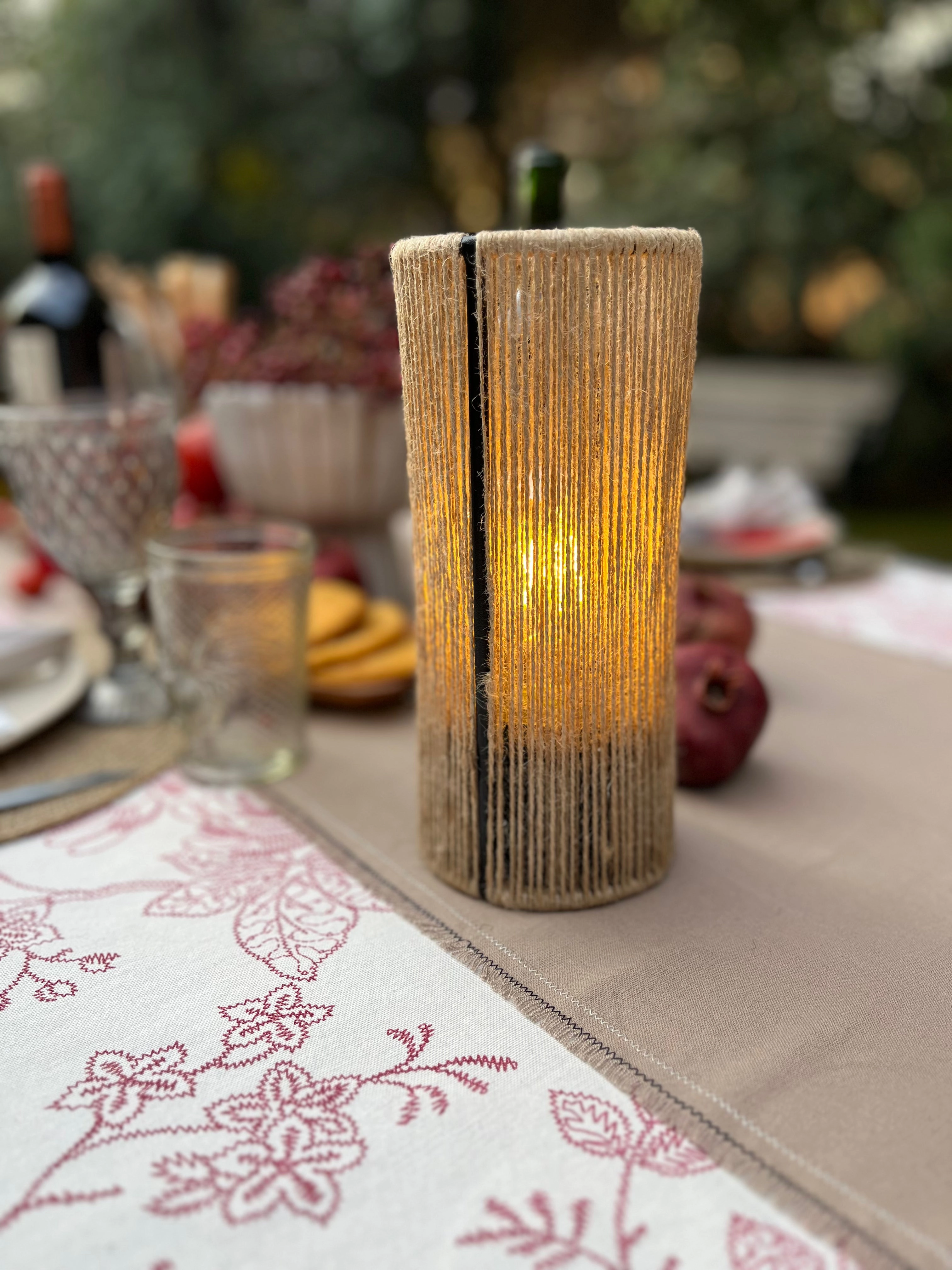 lámpara de mesa Inalámbrica Beira Natural