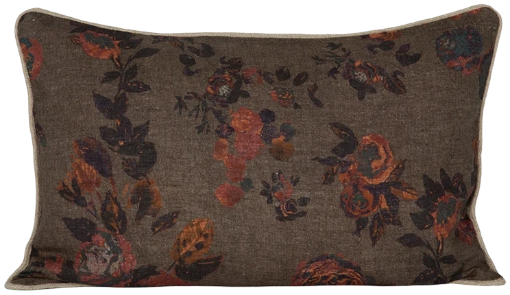 Funda Cojin Lino Oslo Kaki 40x60 cm
