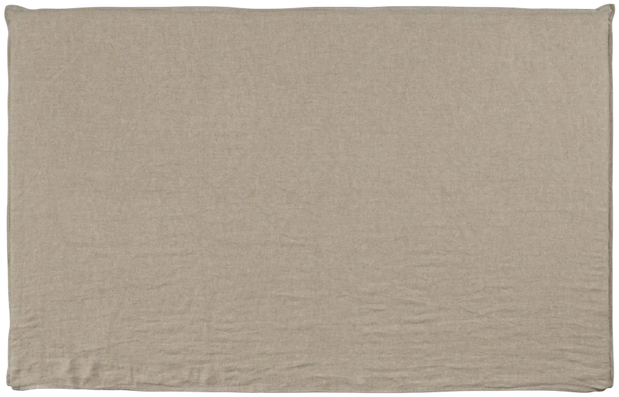 Respaldo SuperKing con Funda Lino Gante Natural 210x126 cm