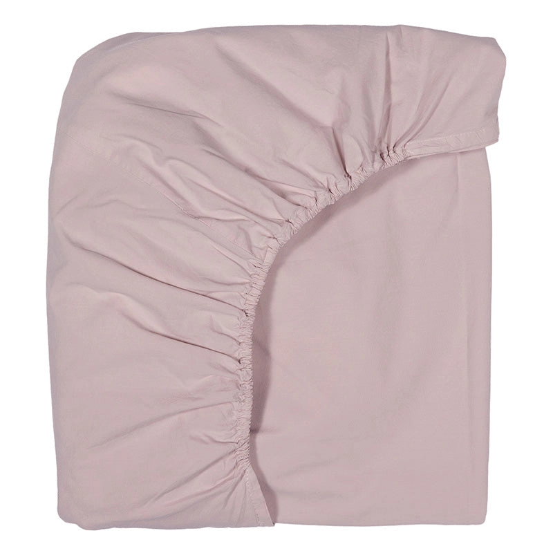 Sábana Bajera Algodón Percal Pink nude