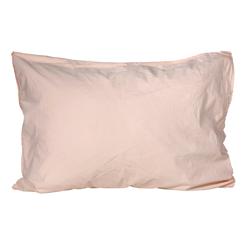 Funda Almohada Algodón Percal Bright Pink