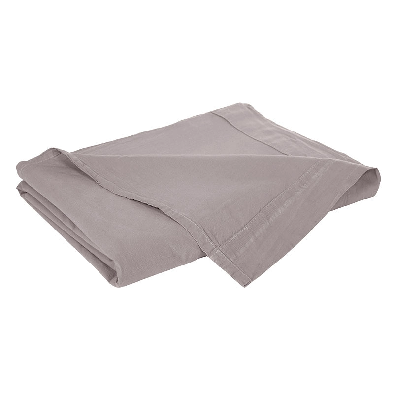 Sábana Superior Algodón Percal Grey