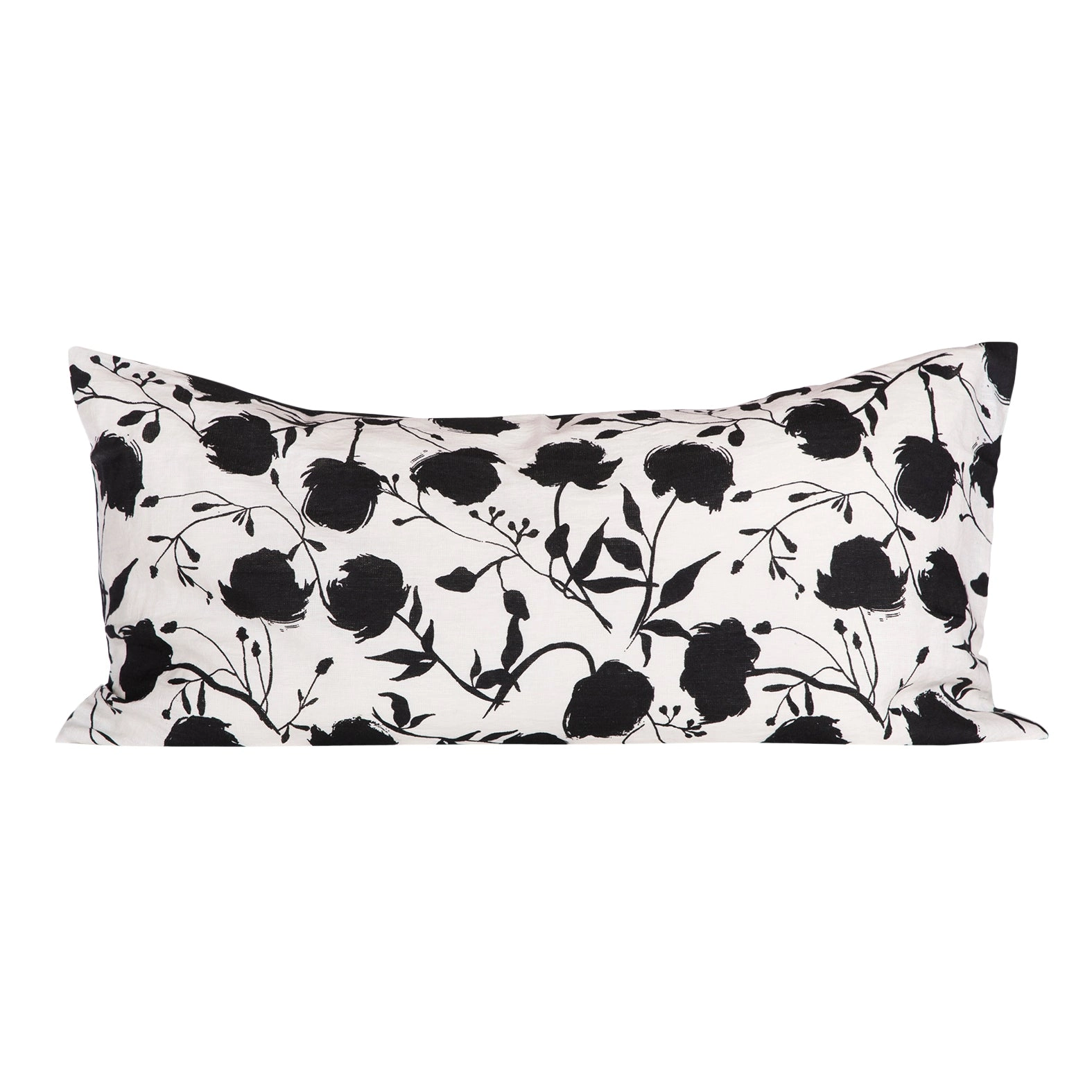 Funda Cojín Lino Yulin Blanc 55x110 cm