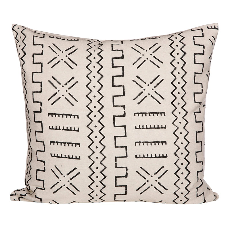 Funda Cojín Algodón Mud Ivory Nº1 60x60 cm