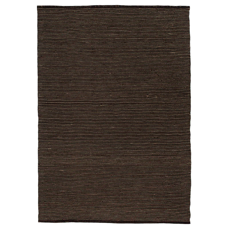 Alfombra Yute Kalap Charbon 2,0x3,0 m