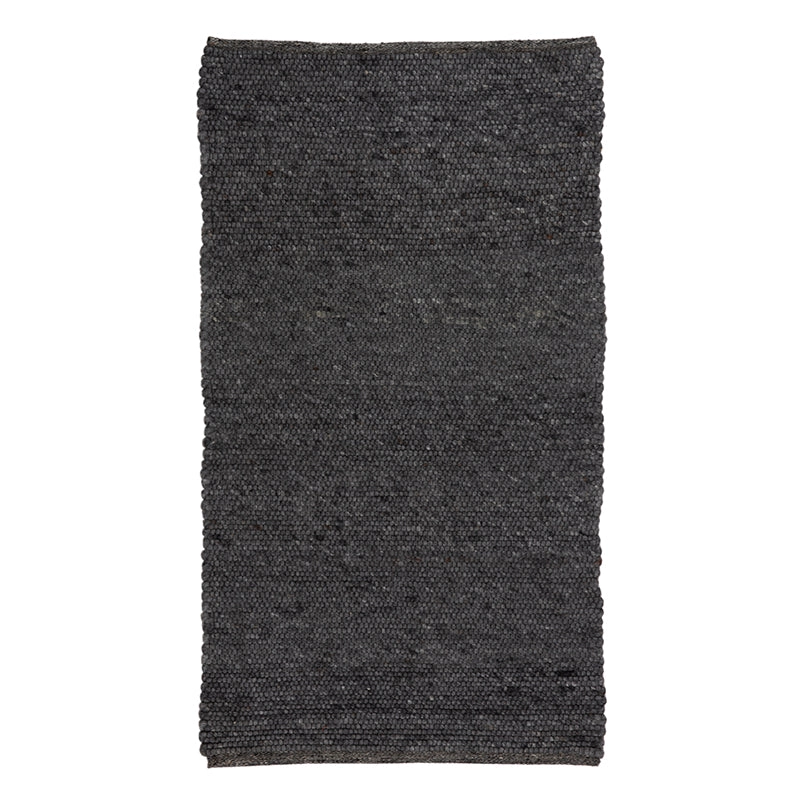Alfombra Lana Visby Charbon 0,8x1,4 m