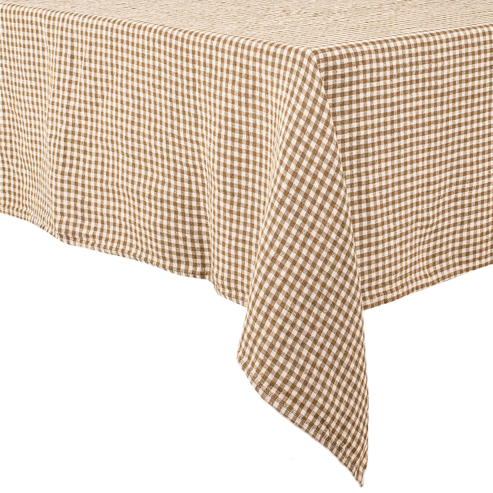 Mantel lino Piana Kaki