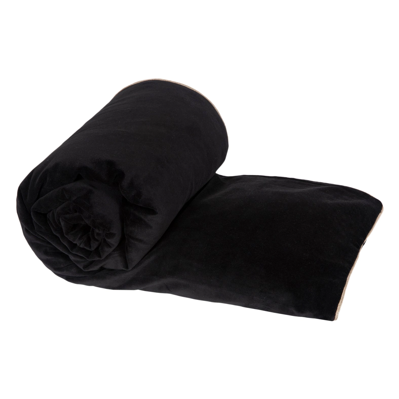 Funda Piecera Velvet New Delhi Noir 85x200 cm