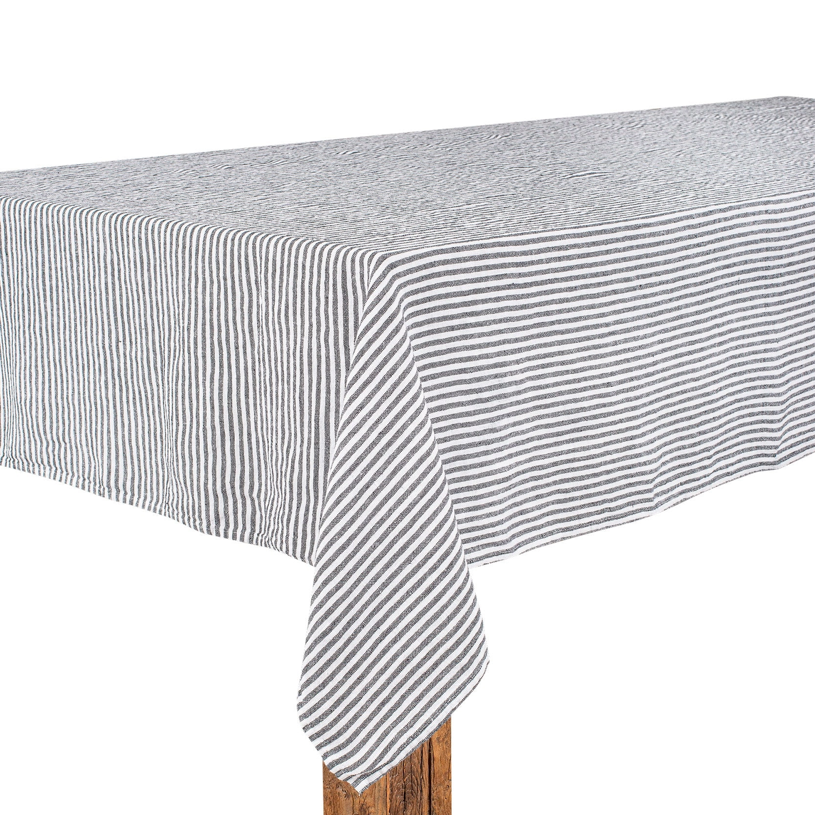 Mantel Lino Vezzani Charbon