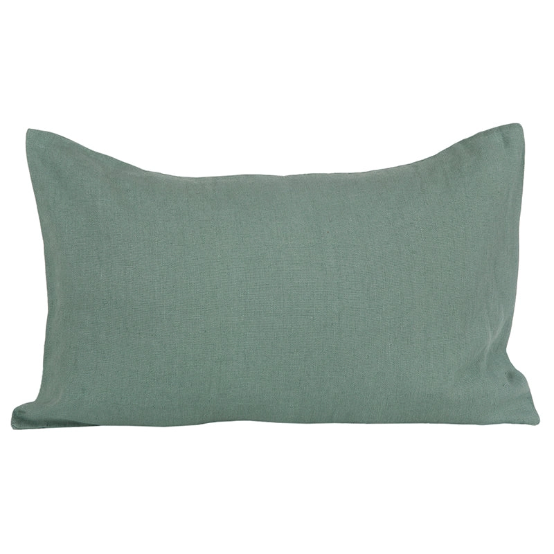 Funda Cojín Lino Porticcio Celadon 40x60 cm