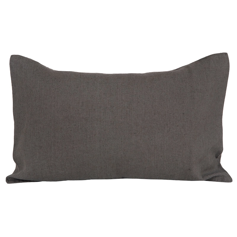 Funda Cojín Lino Porticcio Granit 40x60 cm