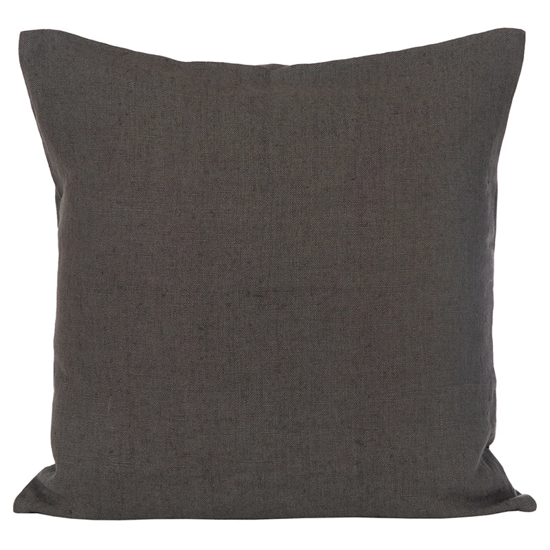 Funda Cojín Lino Porticcio Granit 45x45 cm