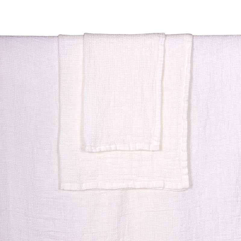 Toalla Lino Bali Blanc