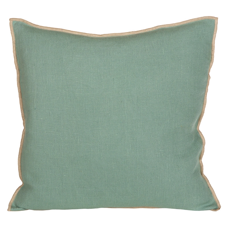 Funda Cojín Lino Chennai Celadon 45x45 cm