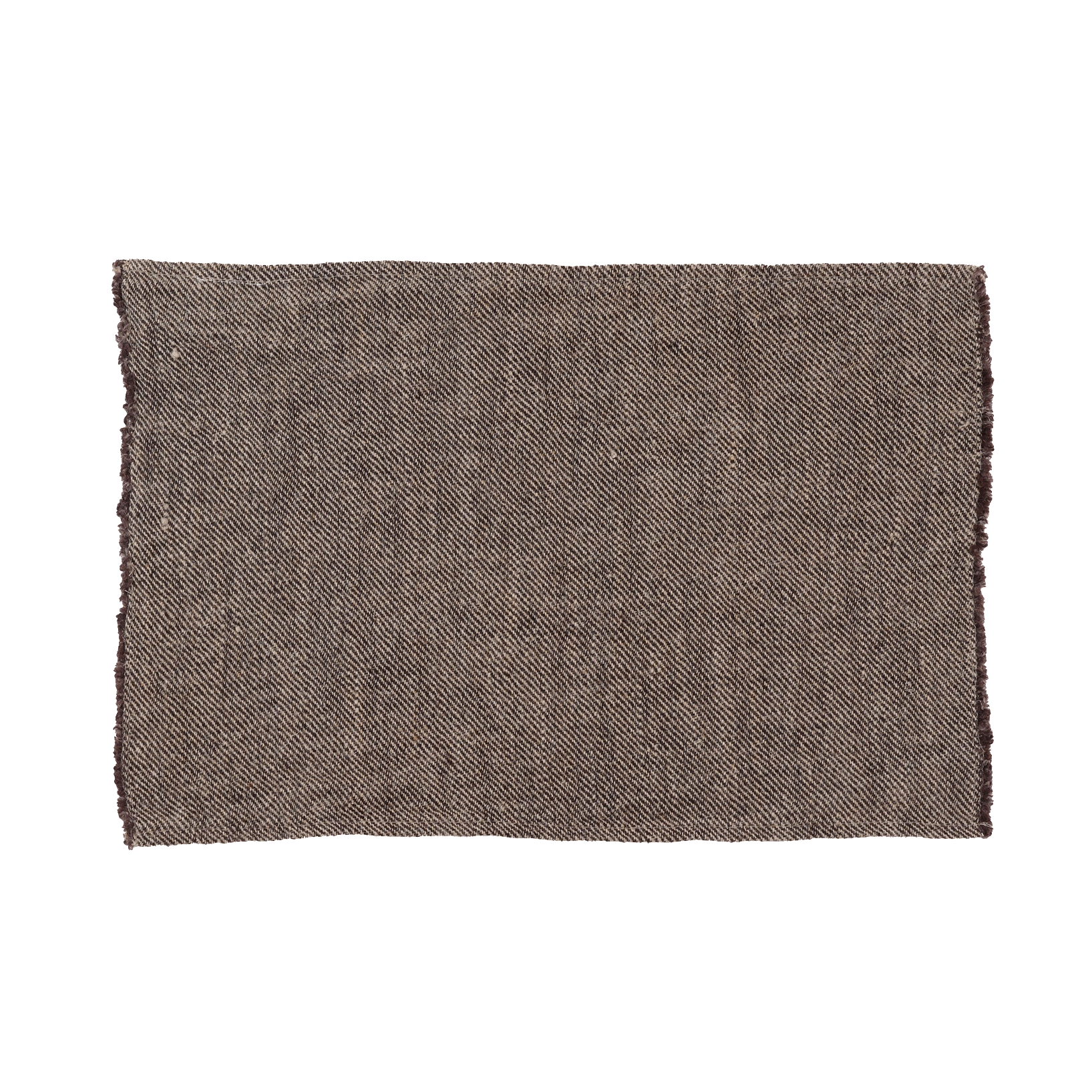 Set 6 Individuales Lino Cuba Charbon