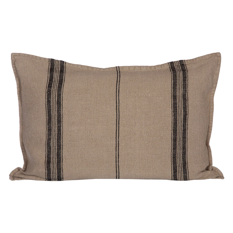 Funda Cojín Metz Natural/Negro 40x60 cm