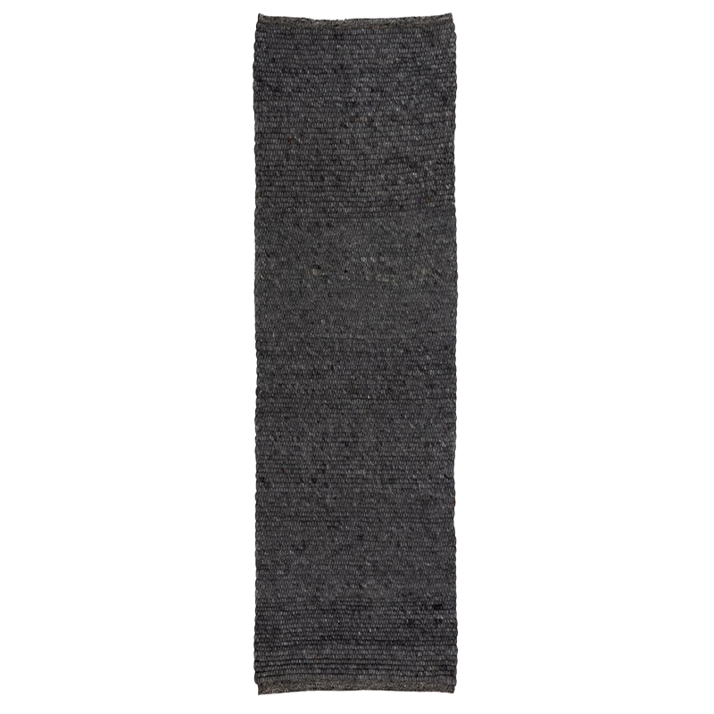 Alfombra Lana Visby Charbon 0,8x4,0 m