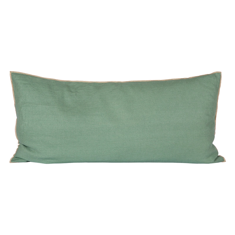 Funda Cojín Lino Chennai Celadon 55x110 cm