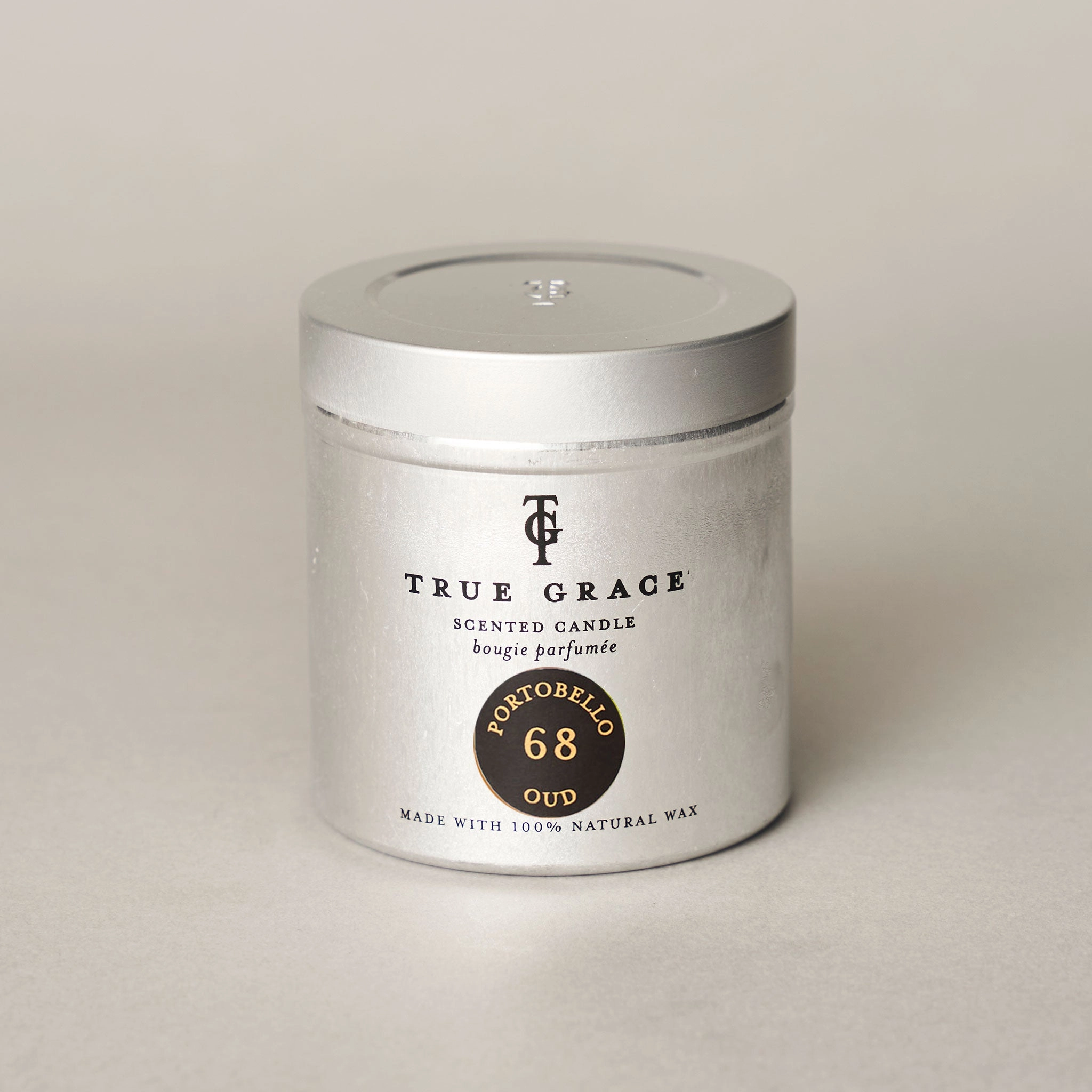 Vela Tin 250 g Portobello Oud True Grace