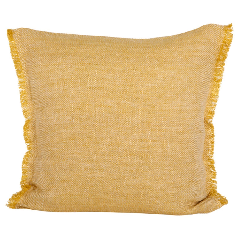 Funda Cojín Lino Cuba Paille 45x45 cm