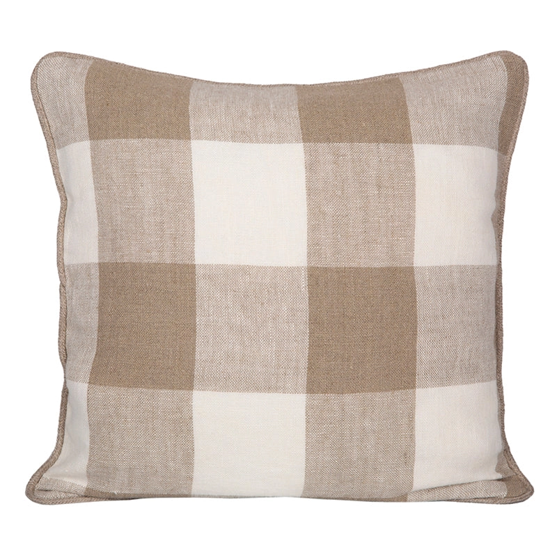Funda Cojín Lino Palma Naturel 45x45 cm
