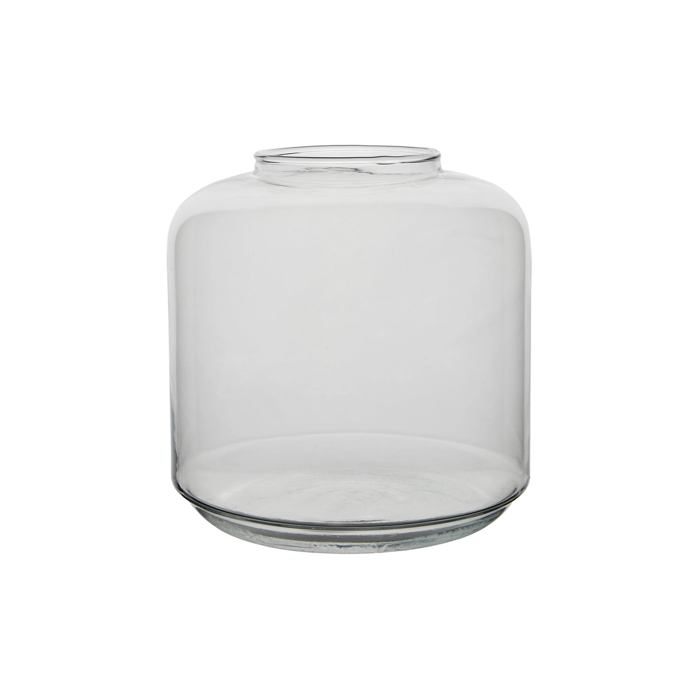 Jarrón de Vidrio Aston L, H: 21 cm