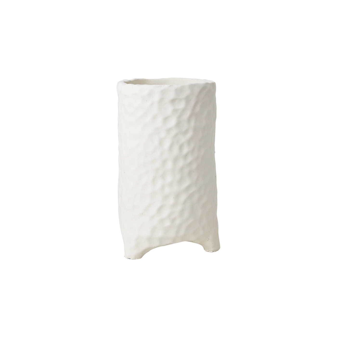 Maceta M, Blanco crudo CREAM, Ø14xH24 cm