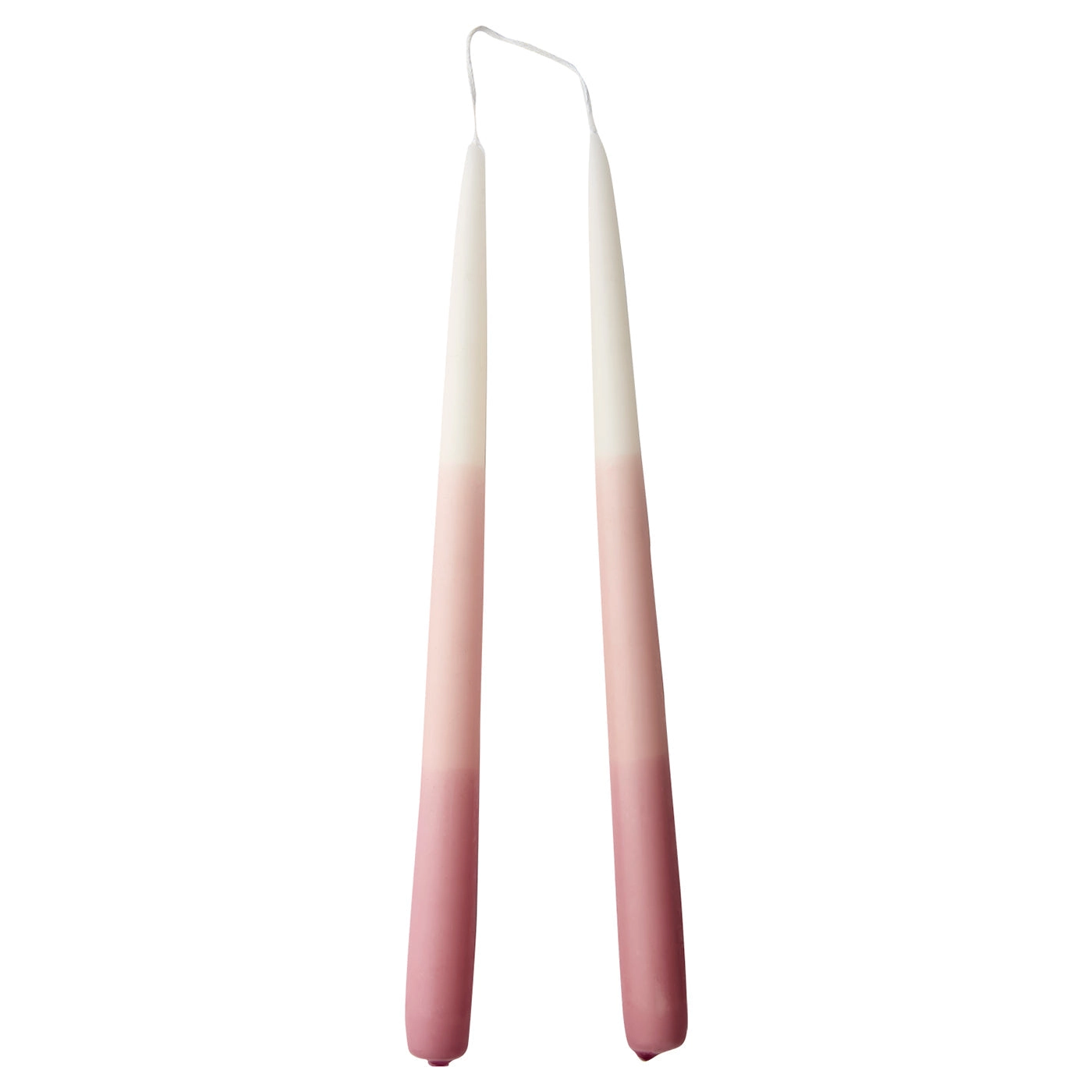Vela Taper Rosa Ø2.2xH30 cm- 2 unidades