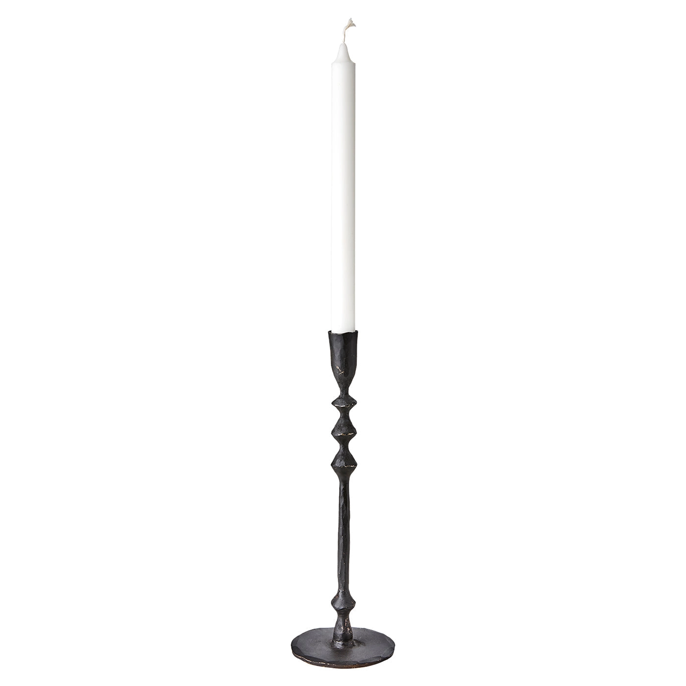 Portavela L, Negro THOR, Ø10xH31 cm