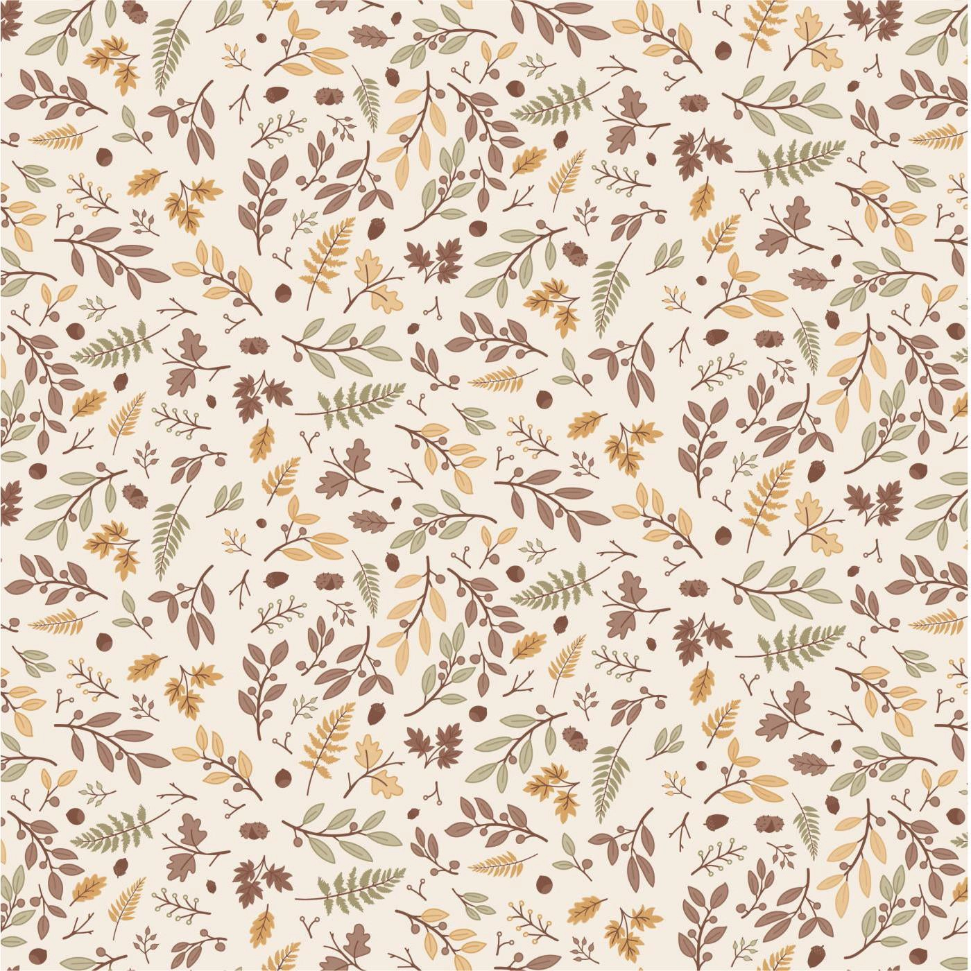 Servilletas Diseño Hojas Otoño 50 unidades de 20x20 cm