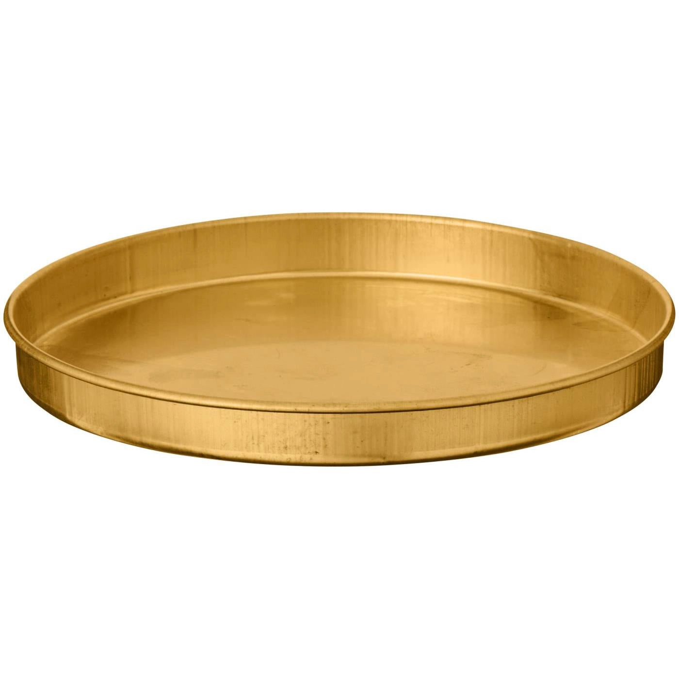 Bandeja Velas Bronce con Borde Ø: 12,5 cm
