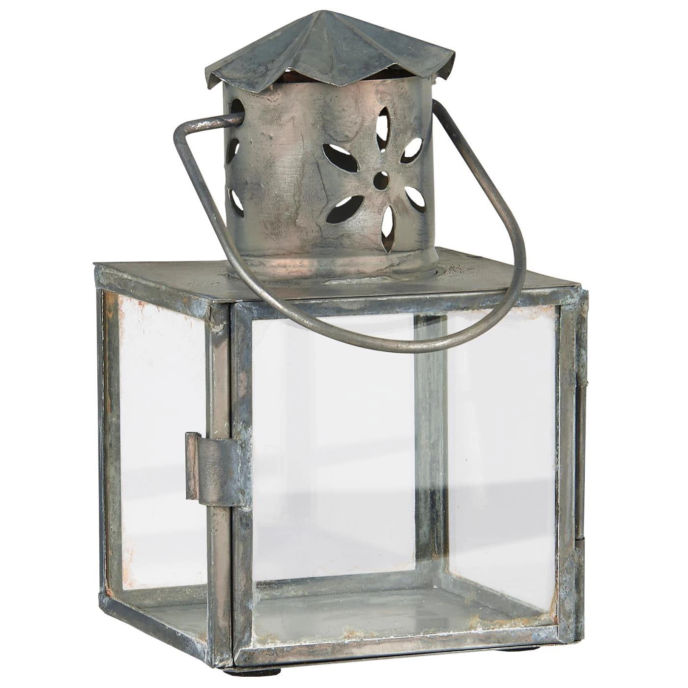 Fanal Portavela Metal H: 11 L: 7,5 cm