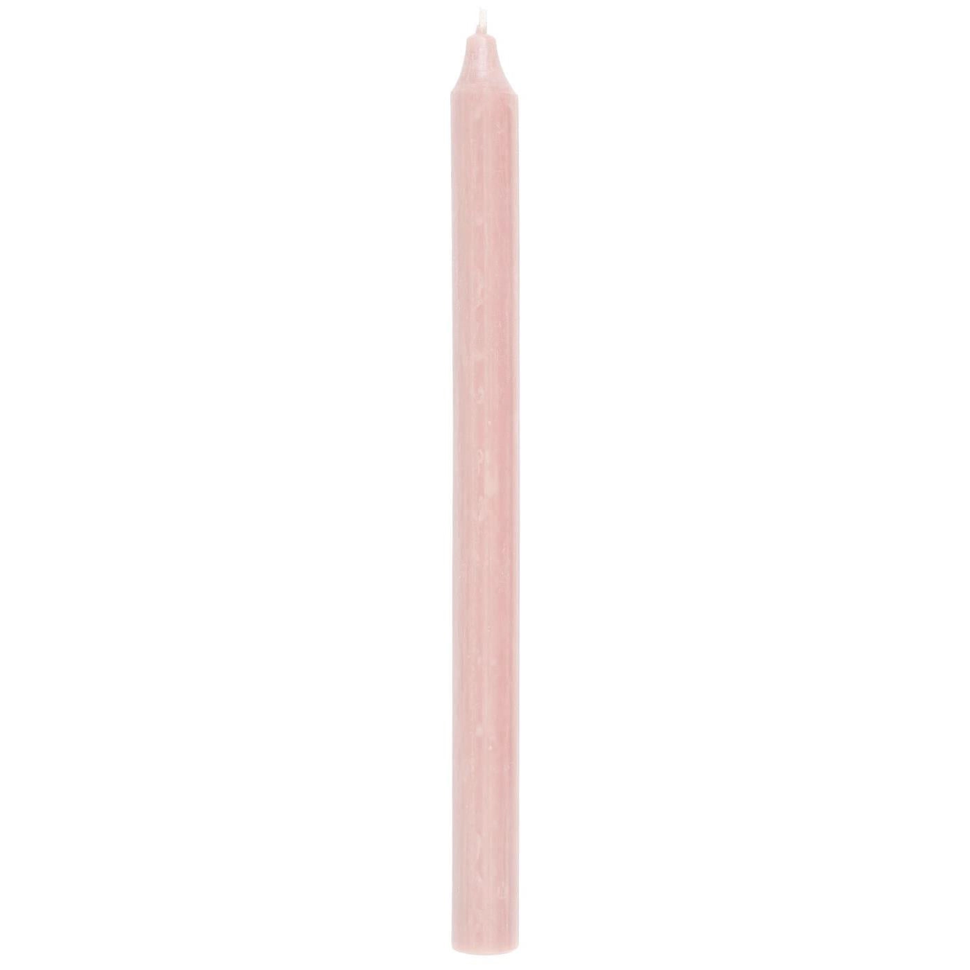 Vela Dinner Rosado H: 29 Ø: 2,2 cm
