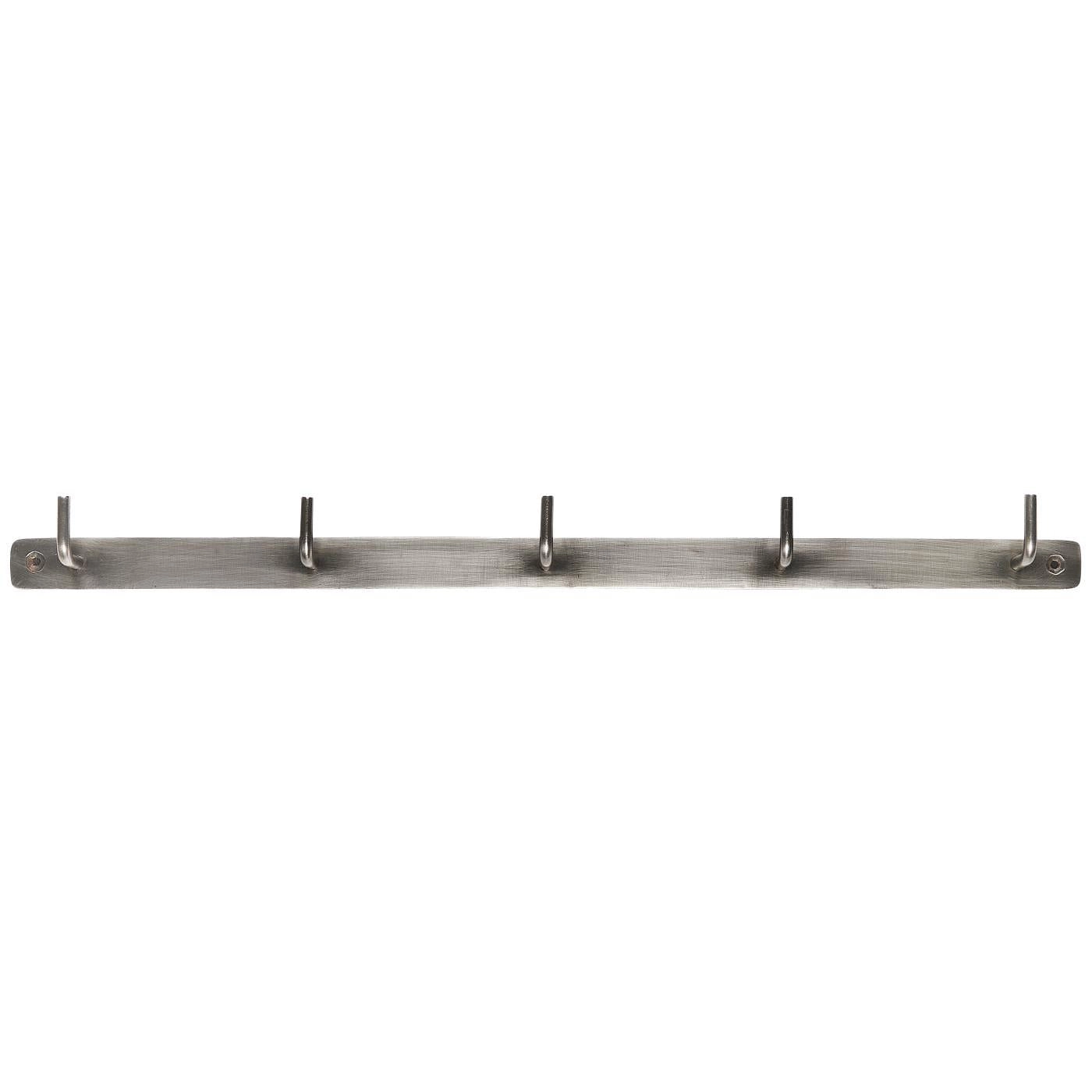 Colgador Quintuple Color Acero L: 50,5 cm