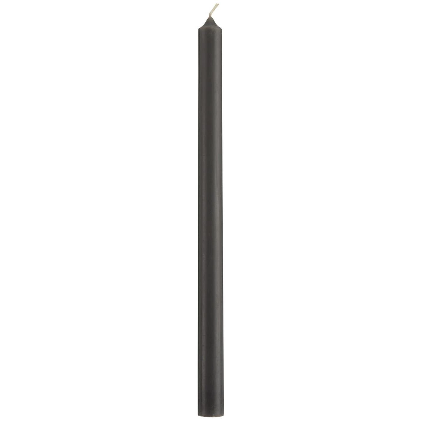 Vela Taper Gris Oscuro Ø:1.3 H:20 cm