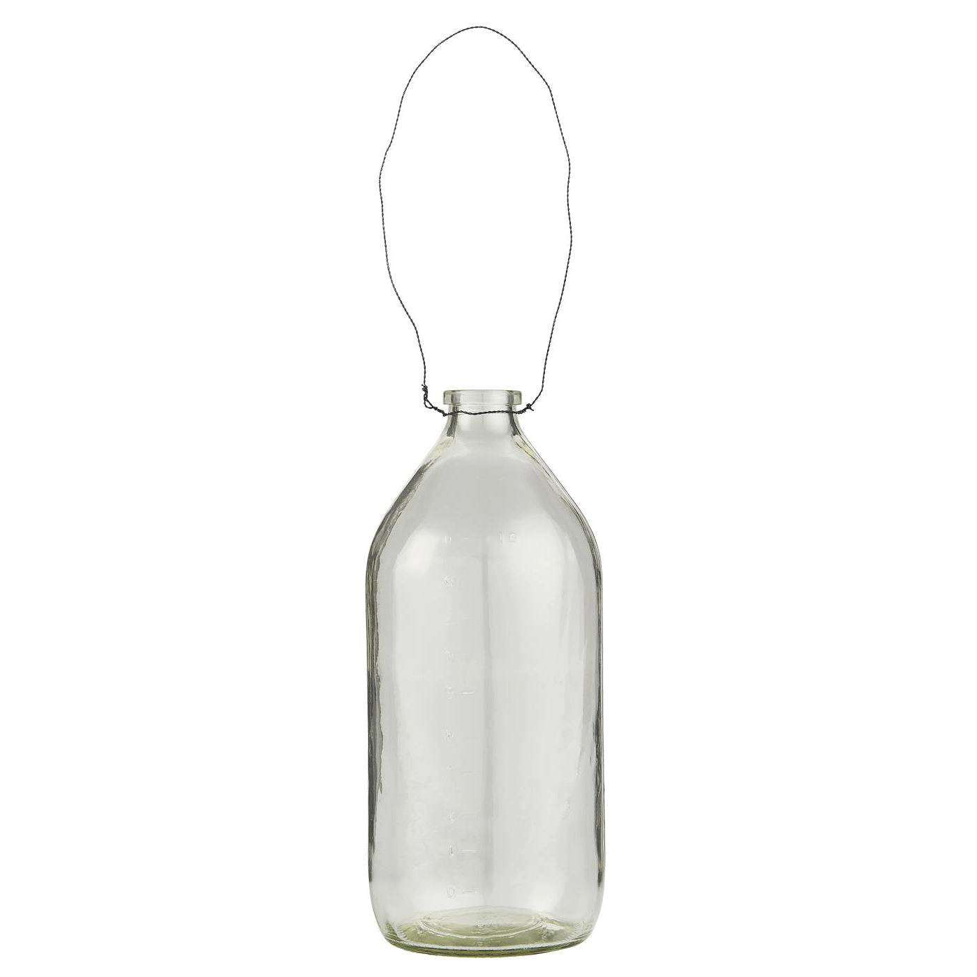 Botella de vidrio con cable 1000 ml