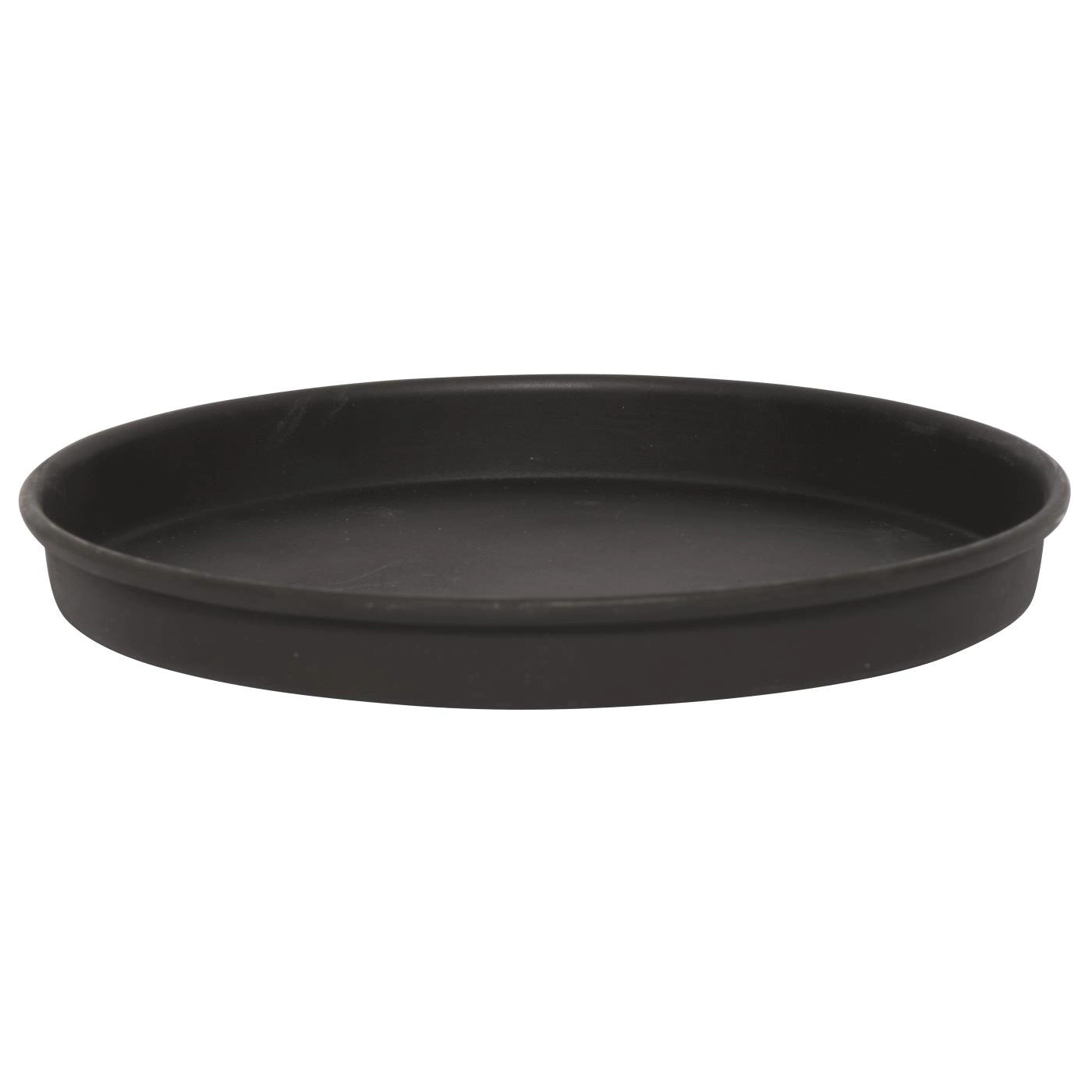 Bandeja Velas Negra 13 cm con Borde