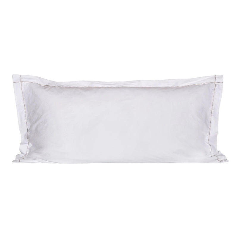Funda Cojín Percal Tanger White 55x110 cm