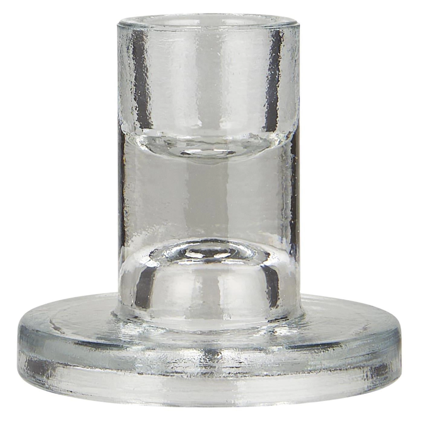 Portavela de Vidrio para Vela Dinner H: 6 Ø: 6,5 cm