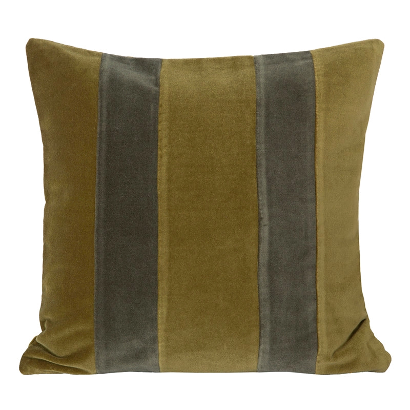 Funda Cojín Velvet Rio Kaki 45x45 cm