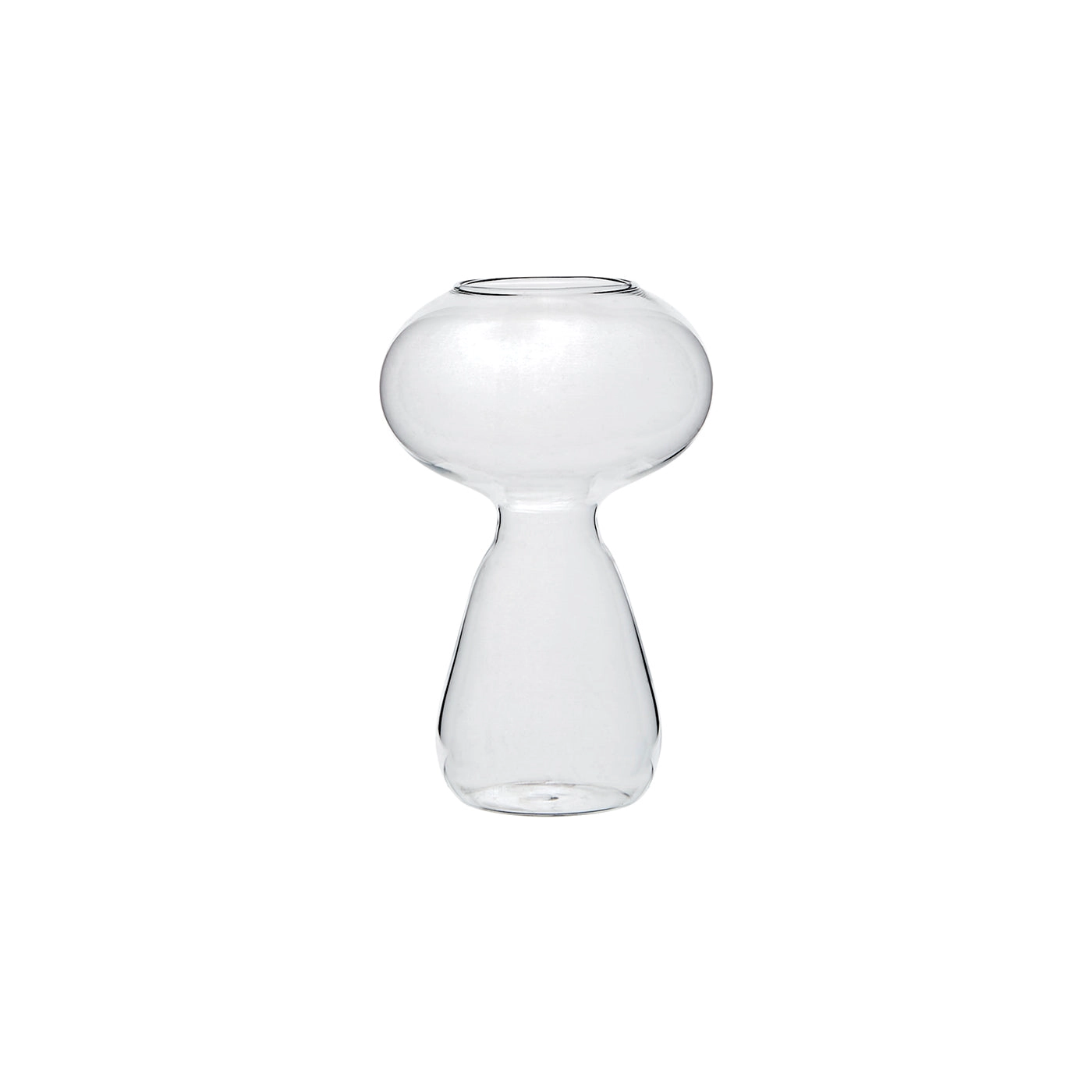 Florero KLING Transparente Ø9.5xH15 cm