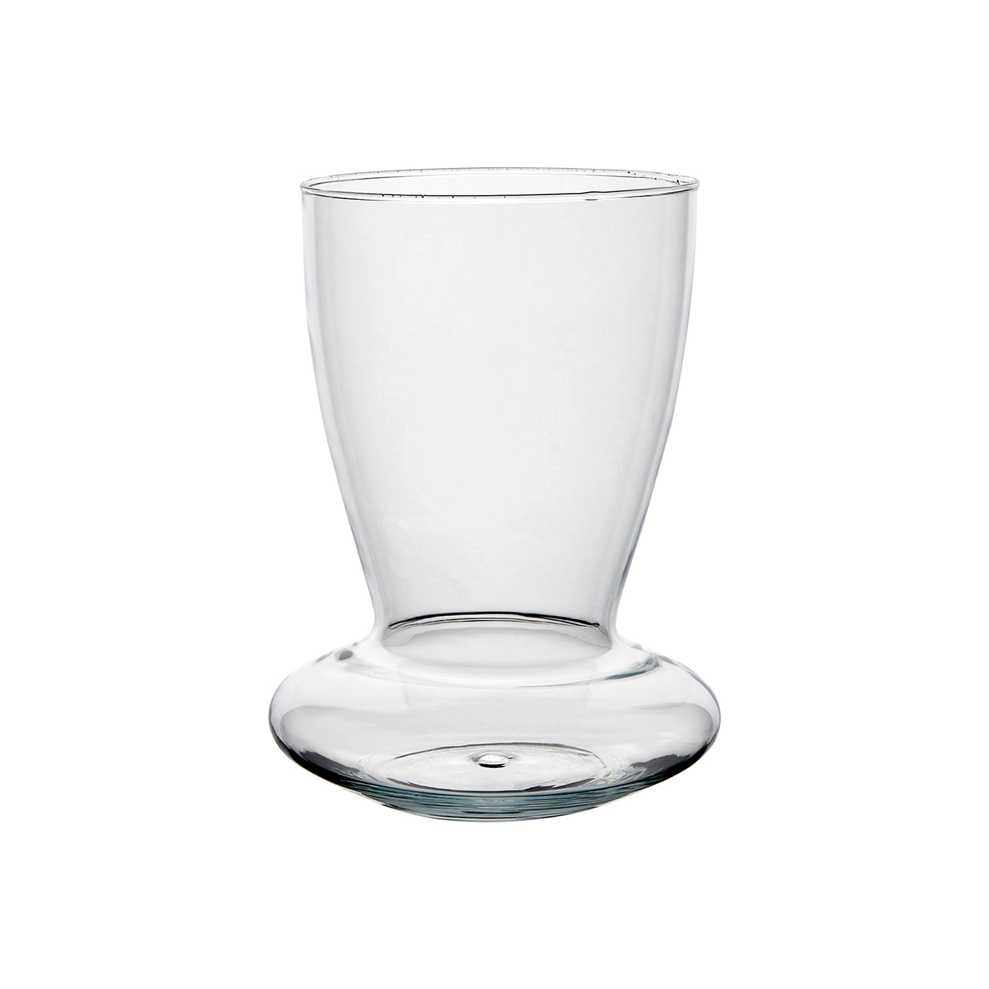 Florero ASTON Transparente Ø14xH18 cm