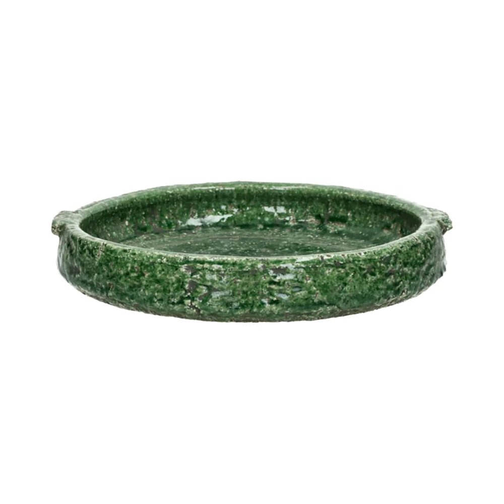 Plato LUMU Verde Dia Ø30.5 H 5.5 cm