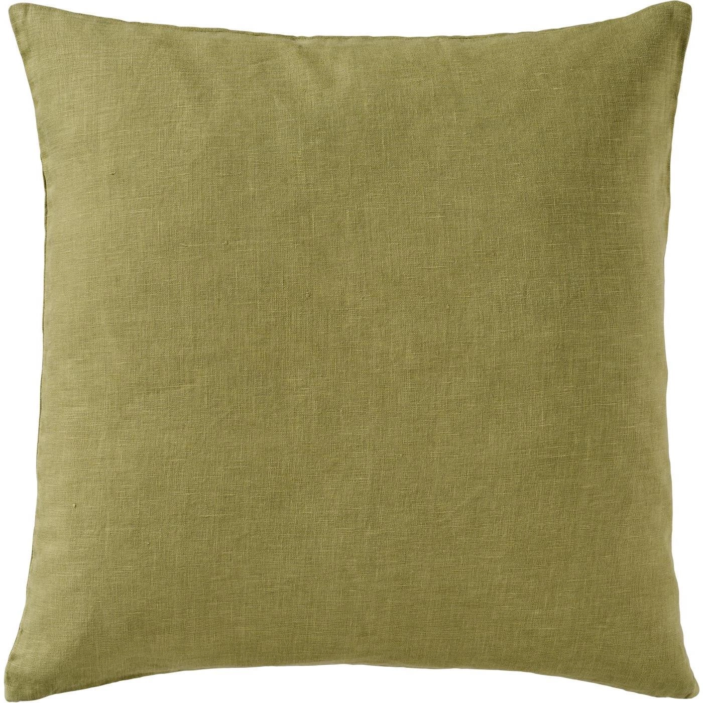 Funda Cojín Lino Herbal Green 50x50 cm
