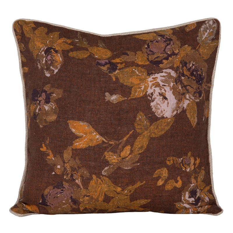 Funda Cojin Lino Oslo Gold 45x45 cm