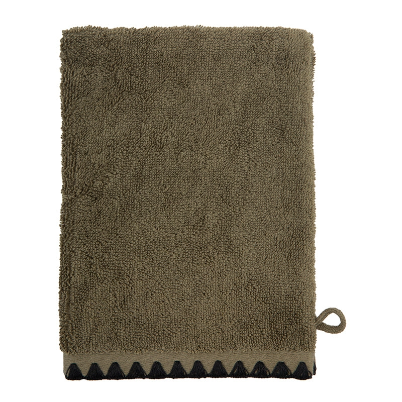 Guante Baño Issey Kaki