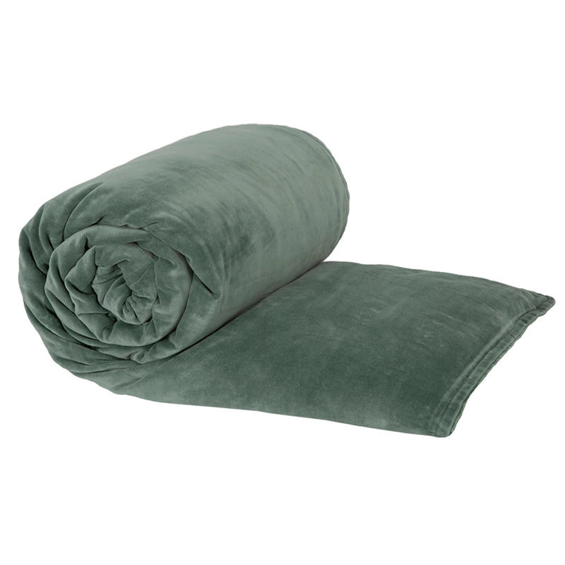 Funda Piecera Velvet Manhattan Celadon 85x200 cm