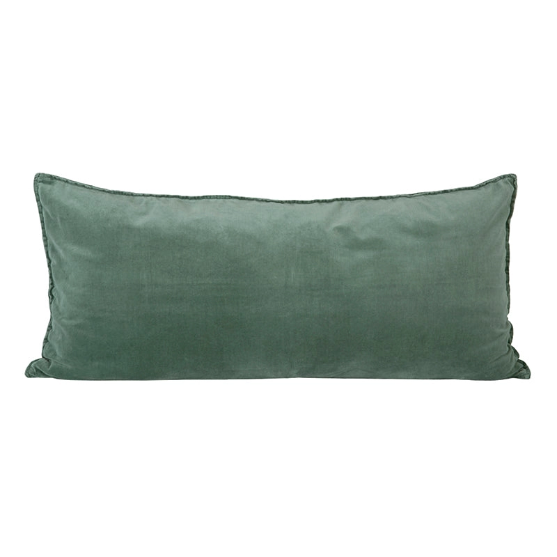 Funda Cojín Velvet Manhattan Celadon 55x110 cm