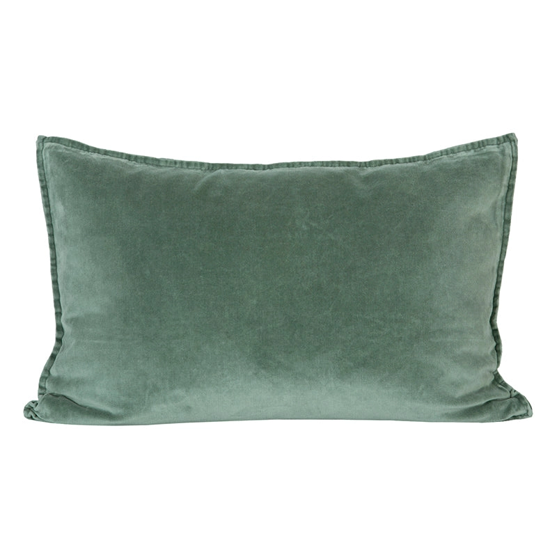 Funda Cojín Velvet Manhattan Celadon 40x60 cm