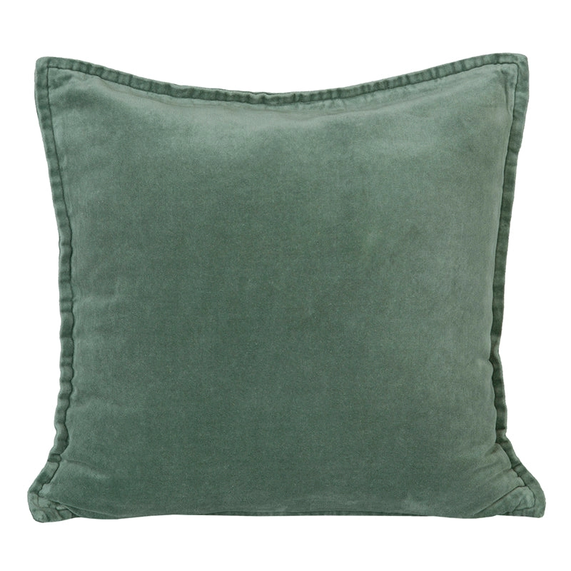 Funda Cojín Velvet Manhattan Celadon 45x45 cm